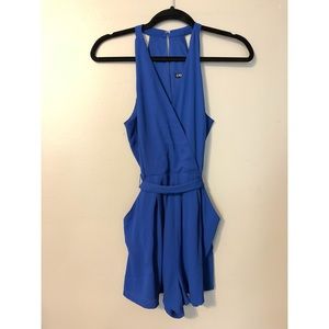 Blue romper from express